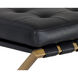 Kenji Gold / Bravo Black Bench, Small
